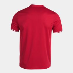 Championship Vi Short Sleeve Polo Red White