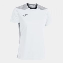 Championship Vi Short Sleeve T-Shirt White Gray