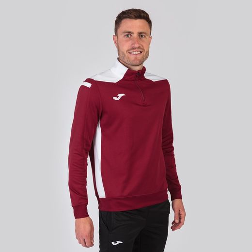 Championship Vi Sweatshirt Burgundy White