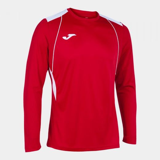 T-Shirt Manche Longue Championship VII Rouge Blanc