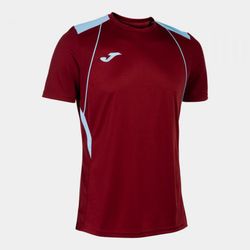 Championship Vii Short Sleeve T-Shirt Burgundy Sky Blue