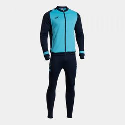Lider Tracksuit Fluor Turquoise Dark Navy