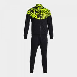 Lion Ii Tracksuit Black Fluor Yellow