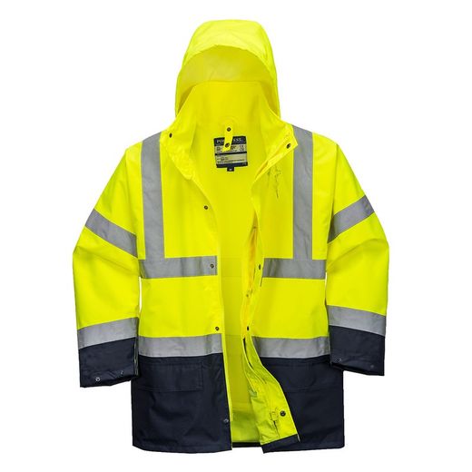 Winter Warnschutz Jacke 5-in-1