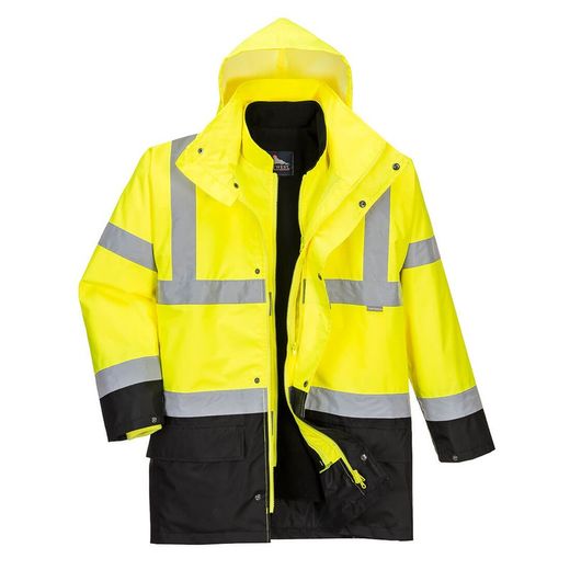 Winter Warnschutz Jacke 5-in-1