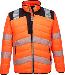 Chaqueta acolchada de alta visibilidad PW3