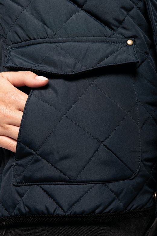 Rhombus Steppjacke für Frauen