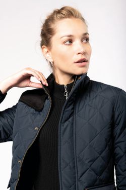 Rhombus Steppjacke für Frauen