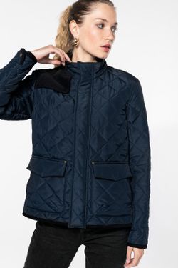 Rhombus Steppjacke für Frauen