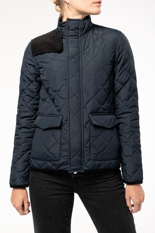 Rhombus Steppjacke für Frauen