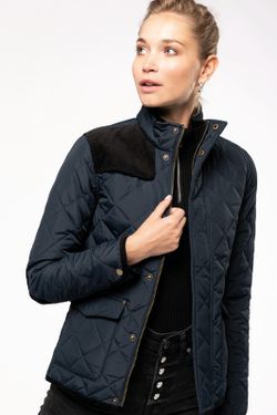 Rhombus Steppjacke für Frauen
