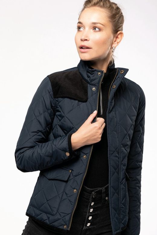 Rhombus Steppjacke für Frauen