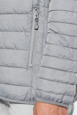 Leichte gepolsterte Herrenjacke mit Kapuze