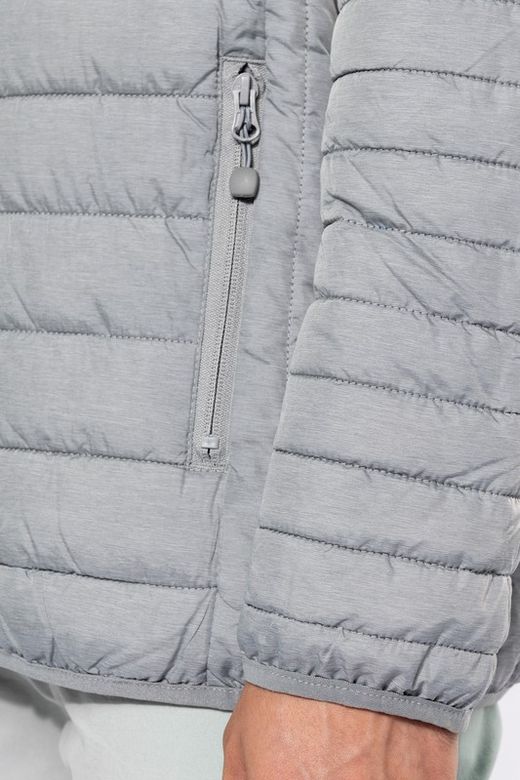 Leichte gepolsterte Herrenjacke mit Kapuze