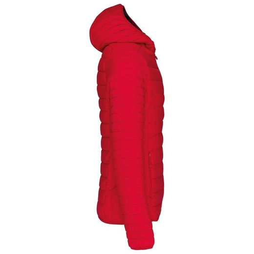 Leichte gepolsterte Herrenjacke mit Kapuze