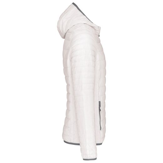 Leichte gepolsterte Herrenjacke mit Kapuze