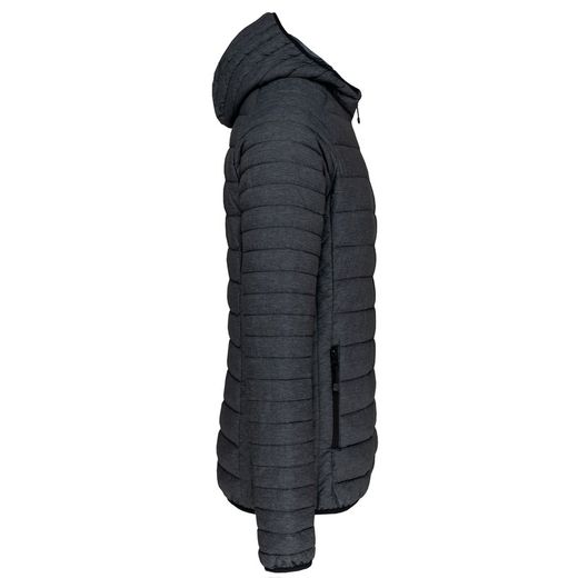 Leichte gepolsterte Herrenjacke mit Kapuze