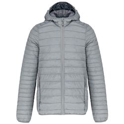 Leichte gepolsterte Herrenjacke mit Kapuze