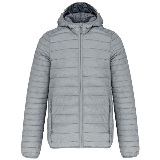 Leichte gepolsterte Herrenjacke mit Kapuze