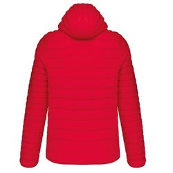 Leichte gepolsterte Herrenjacke mit Kapuze