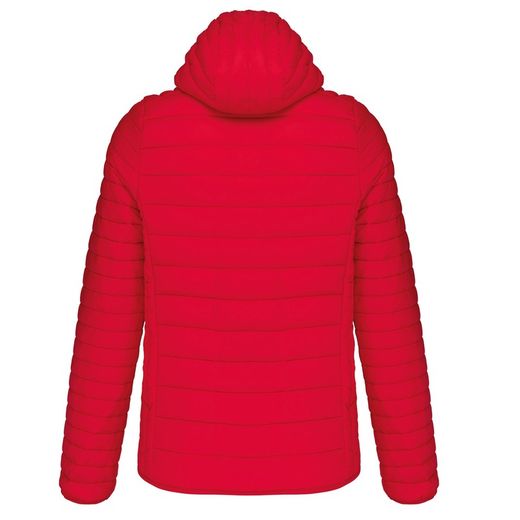 Leichte gepolsterte Herrenjacke mit Kapuze