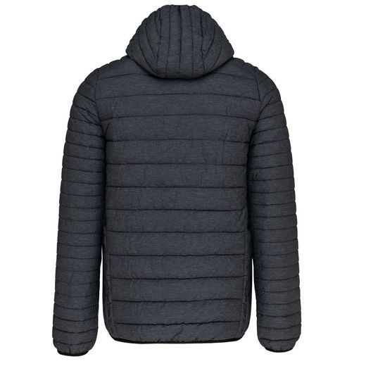 Leichte gepolsterte Herrenjacke mit Kapuze