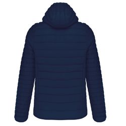 Leichte gepolsterte Herrenjacke mit Kapuze