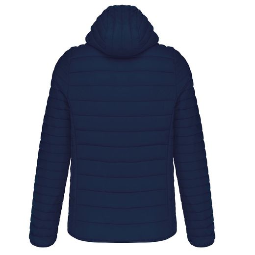 Leichte gepolsterte Herrenjacke mit Kapuze