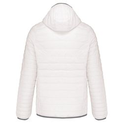 Leichte gepolsterte Herrenjacke mit Kapuze