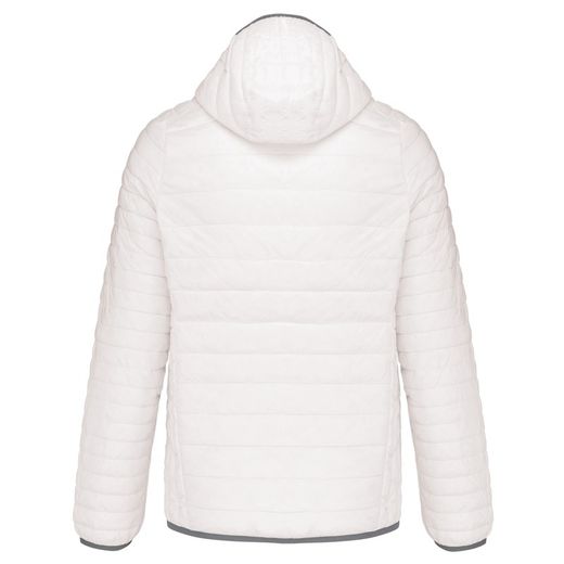 Leichte gepolsterte Herrenjacke mit Kapuze