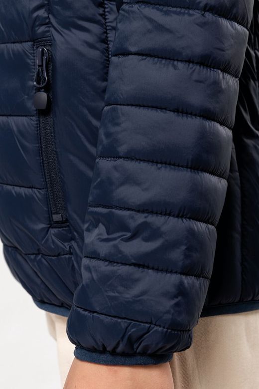 Leichte gepolsterte Jacke mit Kapuze für Jungen