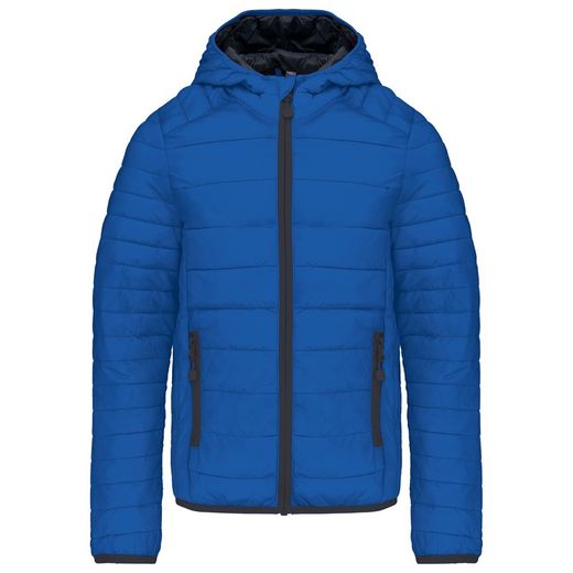 Leichte gepolsterte Jacke mit Kapuze für Jungen