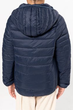 Leichte gepolsterte Jacke mit Kapuze für Jungen