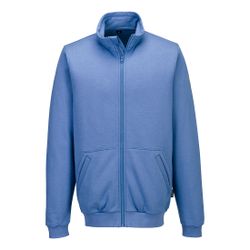 Chaqueta Anti-Static ESD Zip Sweatshirt Negro