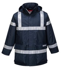 Chaqueta antiestática e ignífuga Bizflame Rain