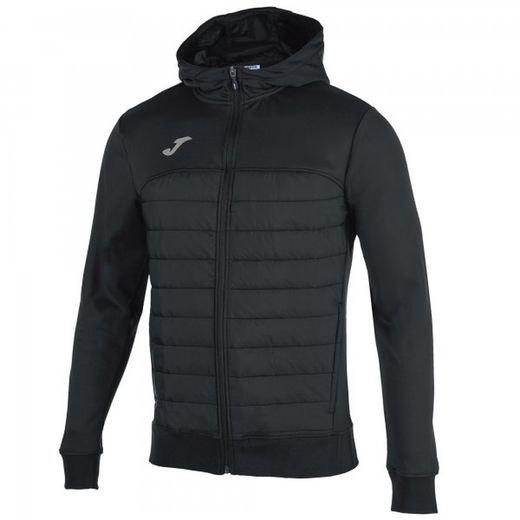 Chaqueta Berna Capucha Negro