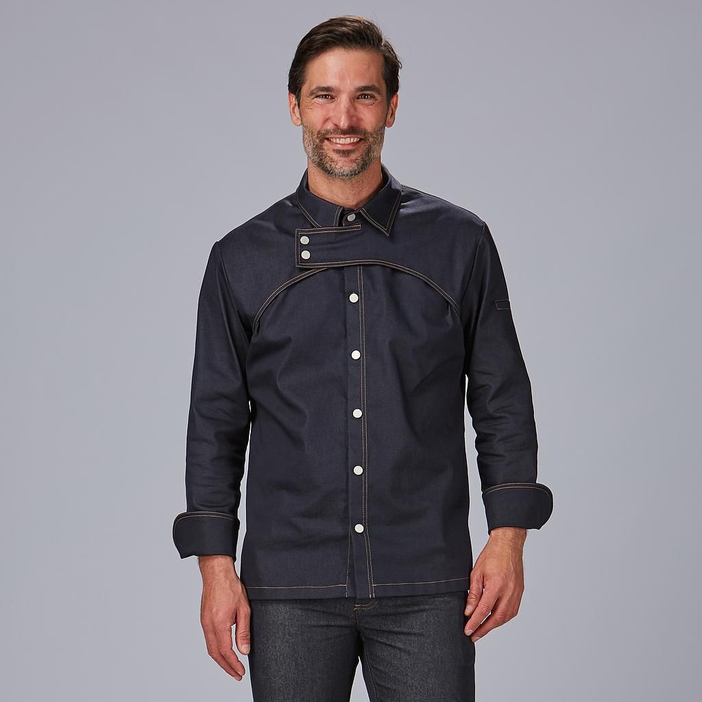 Chaqueta Cocina Hombre Prieto