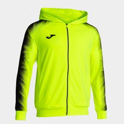 Elite Xi Zip-Up Hoodie Fluor Yellow Black