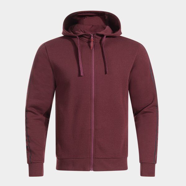 Heroic Zip-Up Hoodie Burgundy Black 10 (3XS)