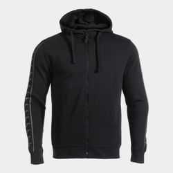 Heroic Zip-Up Hoodie Black Dark Gray