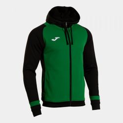 Lider Zip-Up Hoodie Green Black