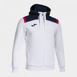 CHAQUETA CON CAPUCHA TOLEDO BLANCO MARINO