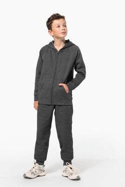 Kinderjacke mit Reißverschluss und Kapuze