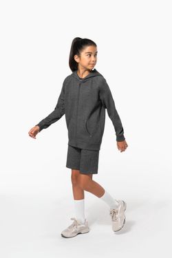 Kinderjacke mit Reißverschluss und Kapuze