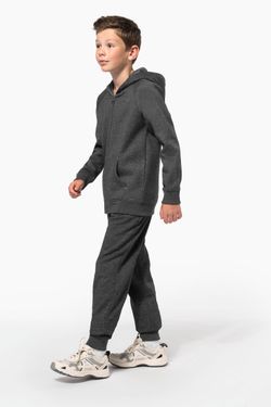 Kinderjacke mit Reißverschluss und Kapuze