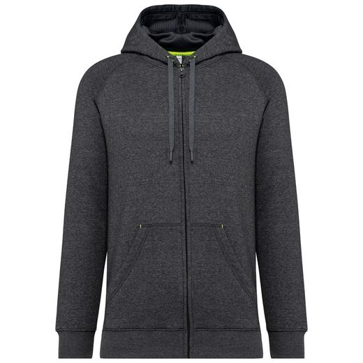 Giacca con cappuccio e zip unisex