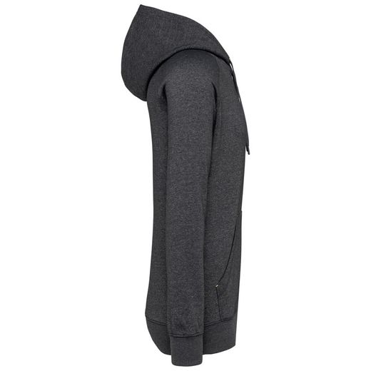 Unisex-kapuzenjacke mit zipper