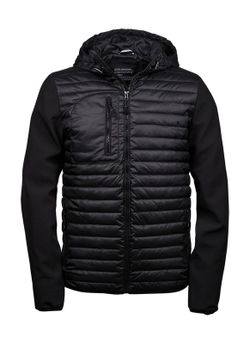 Crossoverjacke mit Kapuzenmann
