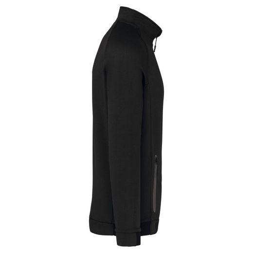 Chaqueta cuello alto hombre