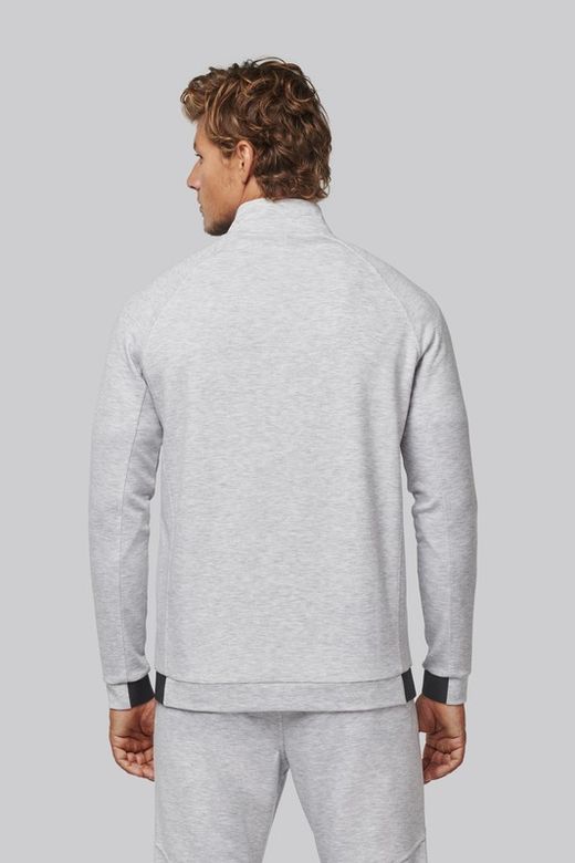 Chaqueta cuello alto hombre